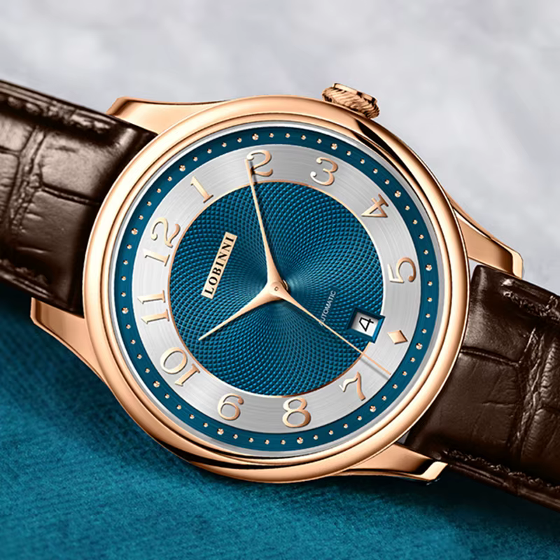 LOBINNI – montre-bracelet de luxe pour hommes