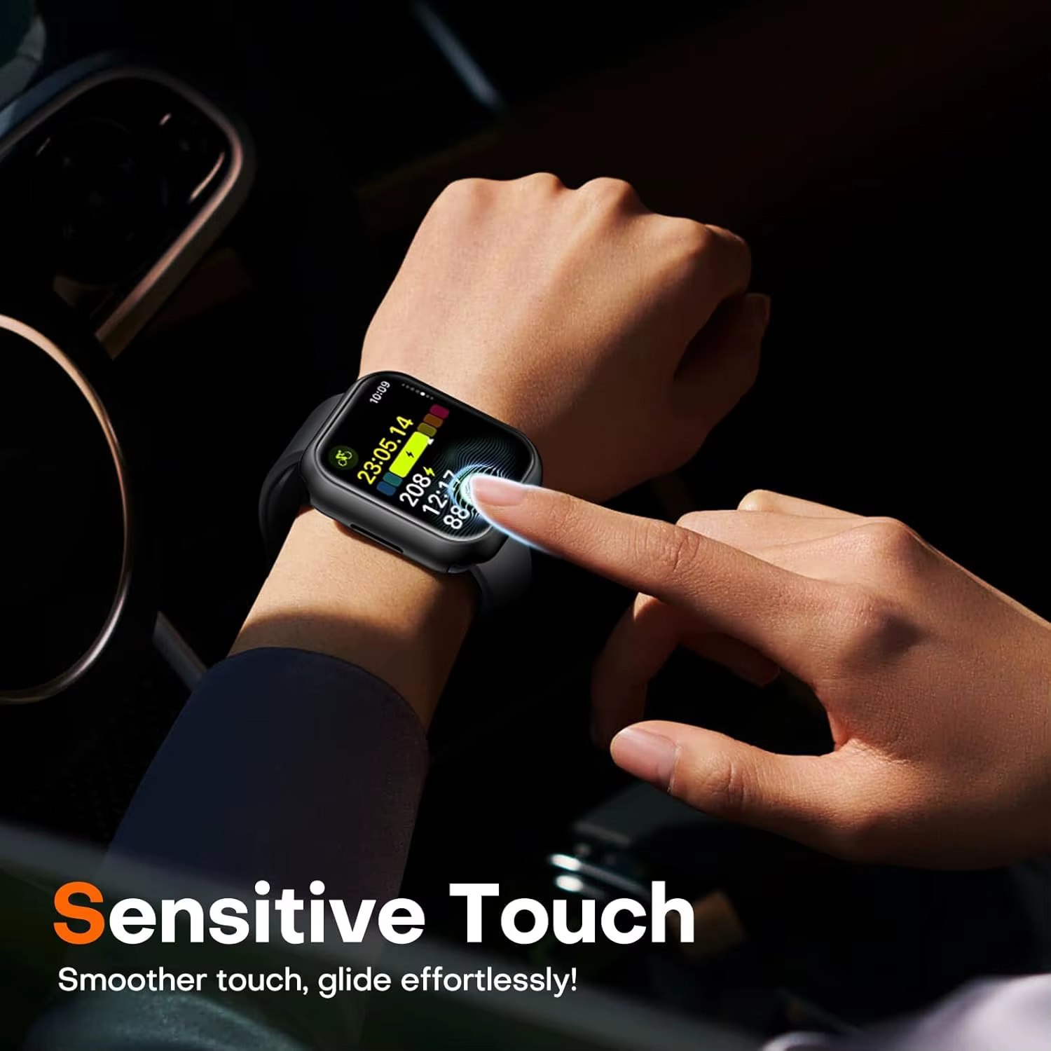 Verre trempé + étui pour Apple Watch 46mm 44mm 45mm 41mm 40mm 42mm