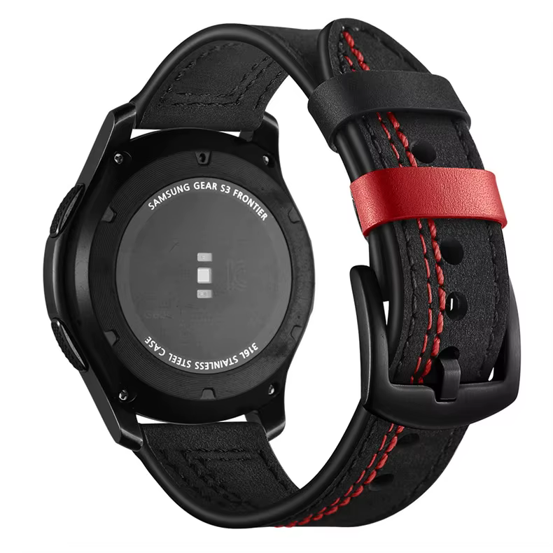Bracelet de montre en cuir pour Garmin Venu 3