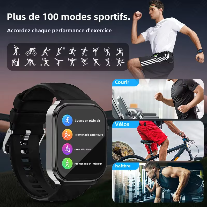 Montre connectée de santé LIGE AI Diagnosis