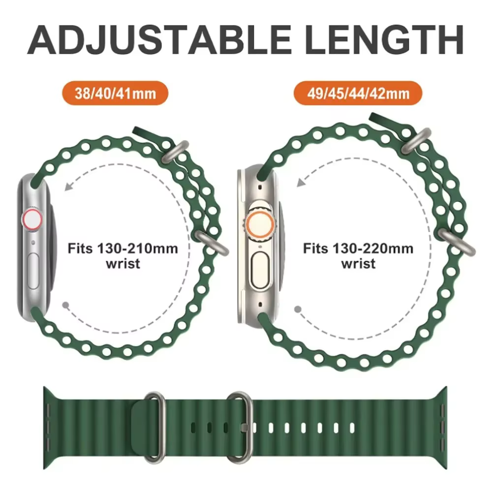 Bracelet océan pour Apple Watch Ultra