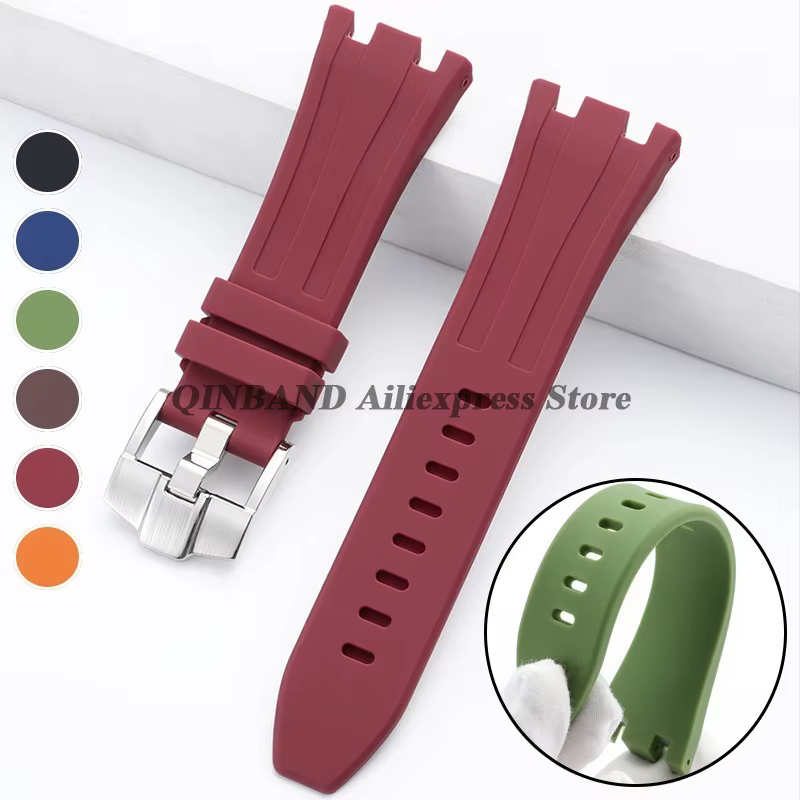 Bracelet de montre en caoutchouc Royal Oak 26mm