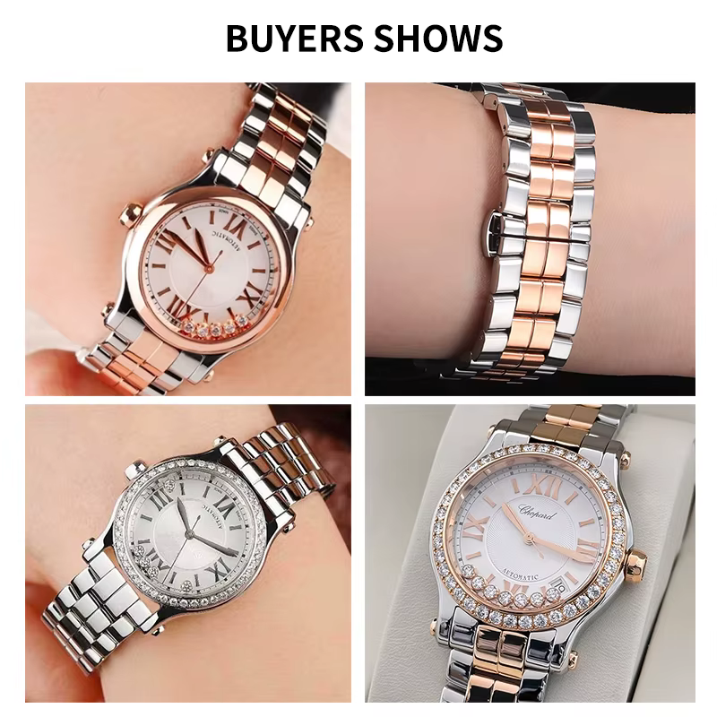 Bracelet de montre en acier pour femmes