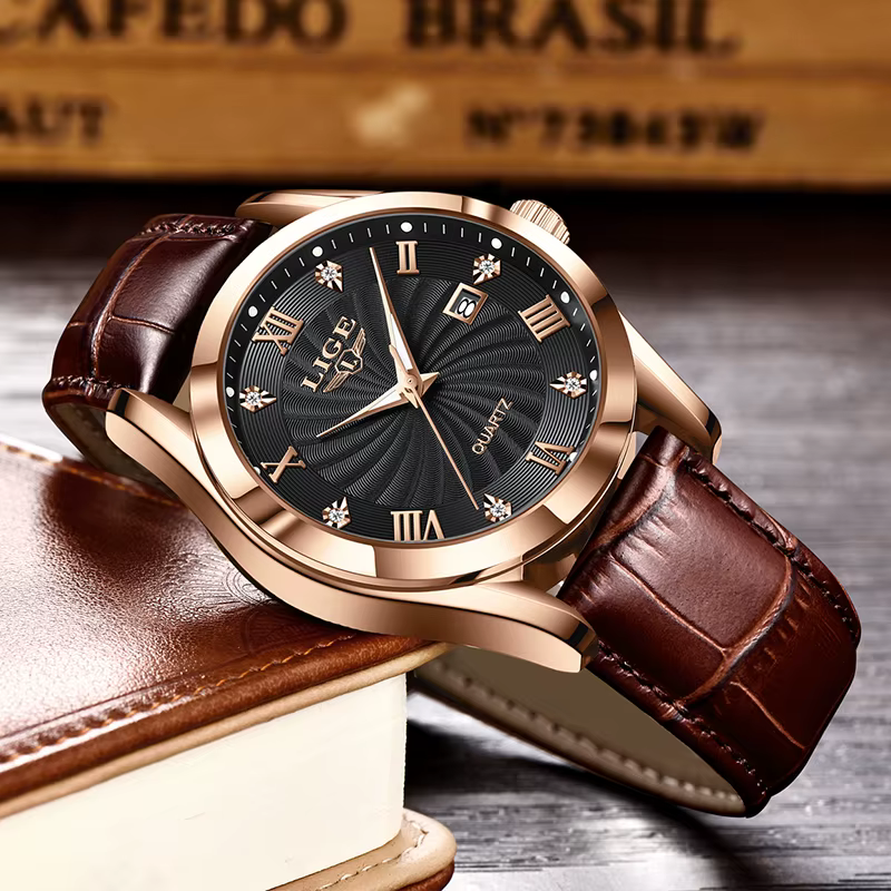 2025 nouvelle montre pour femme LIGE mode Bracelet élégant dames