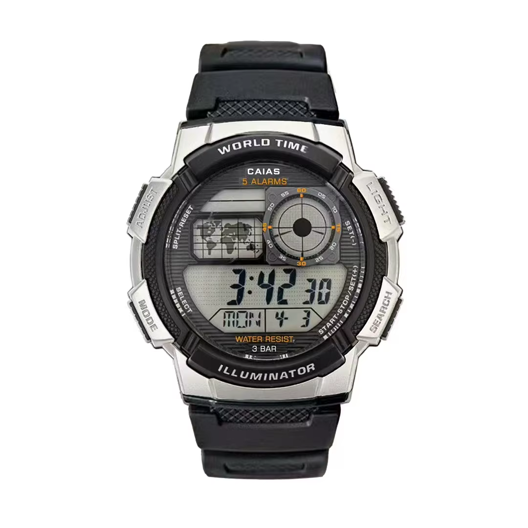 Montre G-SHOSU 2100, montre numérique de sport pour homme