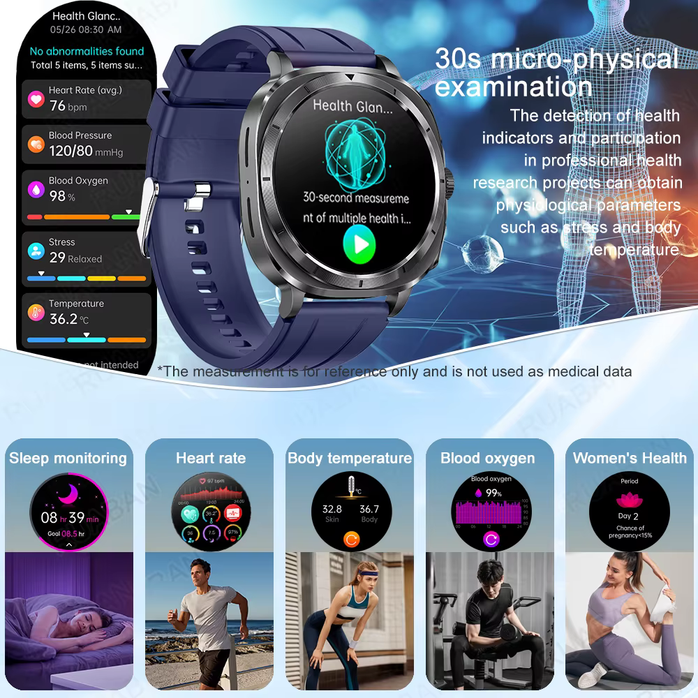 Montre connectée homme 2026 Nouvelle