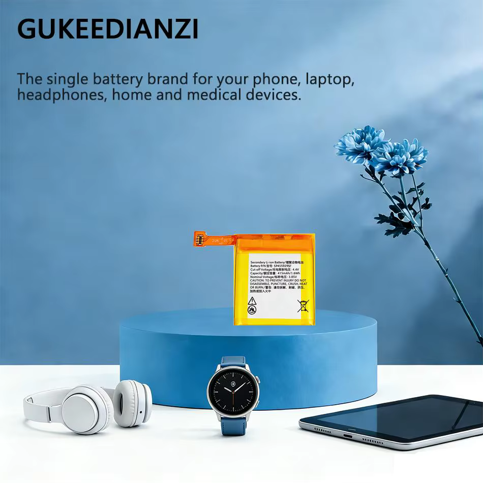 Batterie de montre 415mAh pour Ticwatch Pro