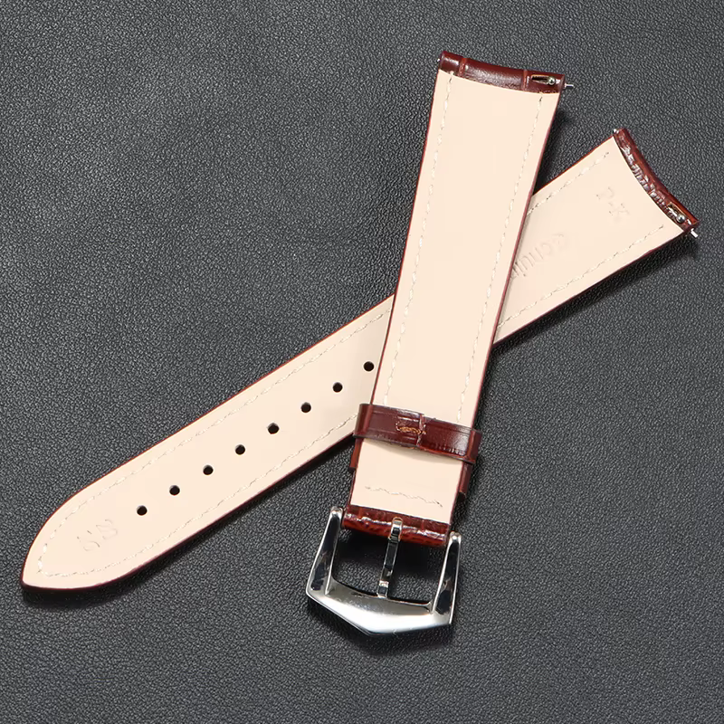 Shengmeirui pour Patek Philippe bracelet de remplacement 5227G 5146R 6140G 5002P ZENITH peau de vache