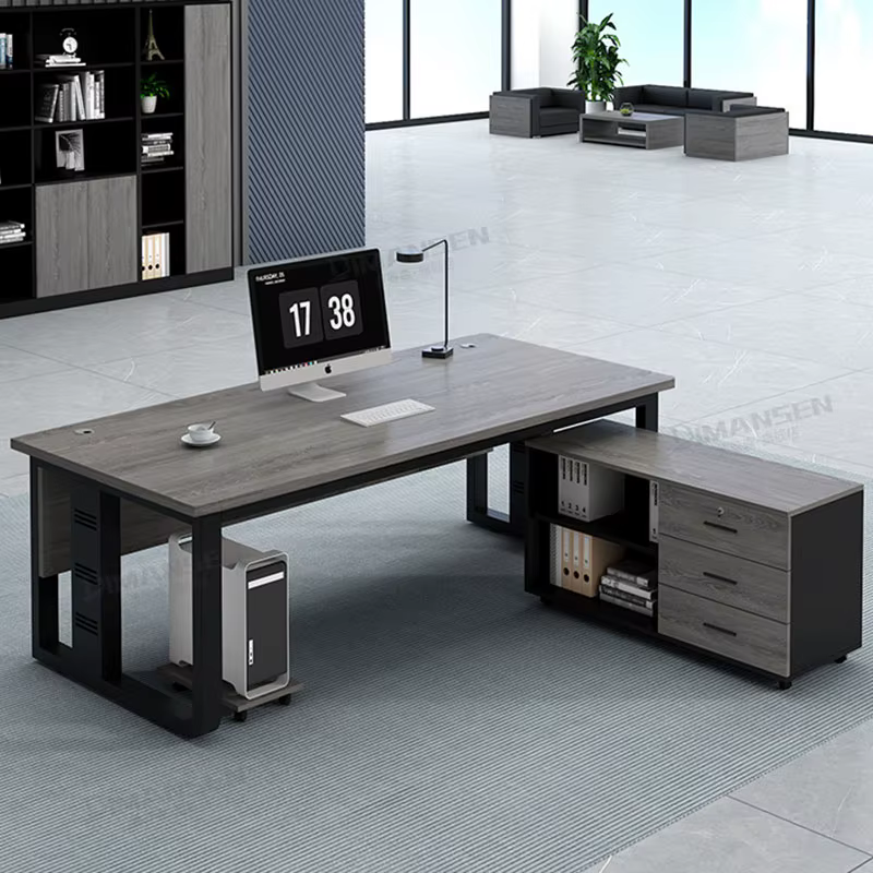 Bureau de direction design de luxe pour intérieur, esthétique, universel, sécurisé, Mesa Ordenador, ornements, mobilier de maison
