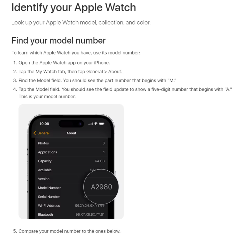 Batterie de remplacement d'origine pour Apple Watch Series SE 1 2 3 4 5 6 7 8 iWatch SE S1 S2 S3 S4 S5 S6 S7 S8 GPS LTE 40/45MM Bateria