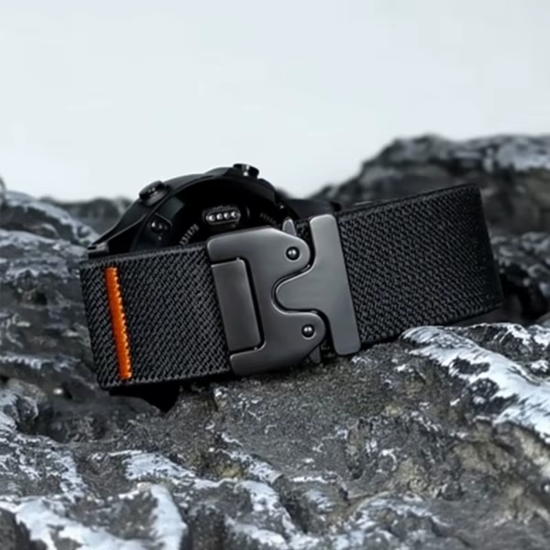 Bracelet de montre 22mm 26mm pour Garmin Fenix 8 7 Pro 7S 6X 5X 5Plus Venu 3 47mm 41mm bracelet Parachute correa bandes Garmin Forerunner