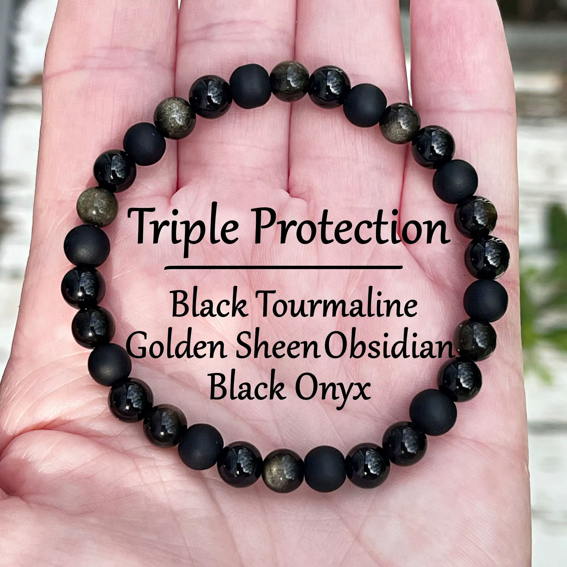 Nouveau Bracelet Triple Protection