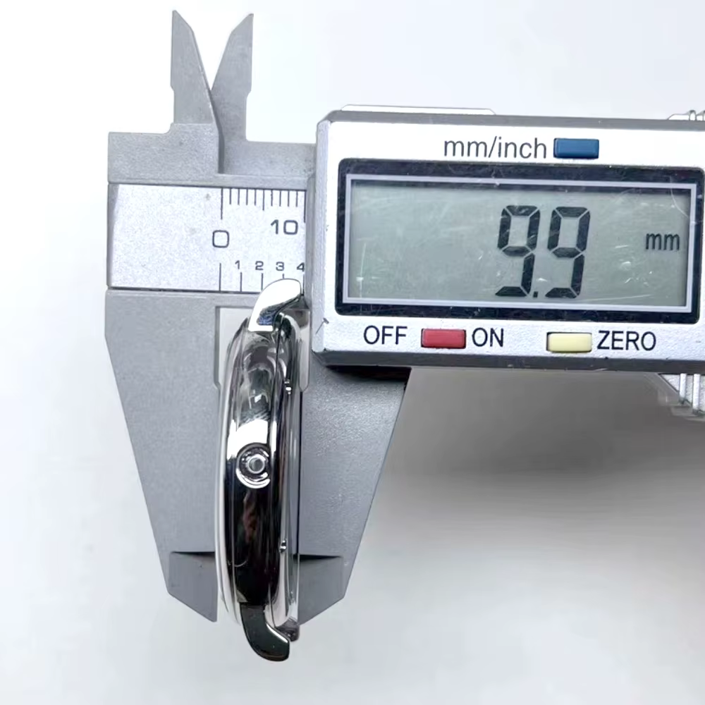 Boîtier de montre en acier inoxydable fin