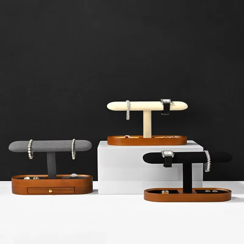 Boîte à bijoux en bois massif de qualité supérieure