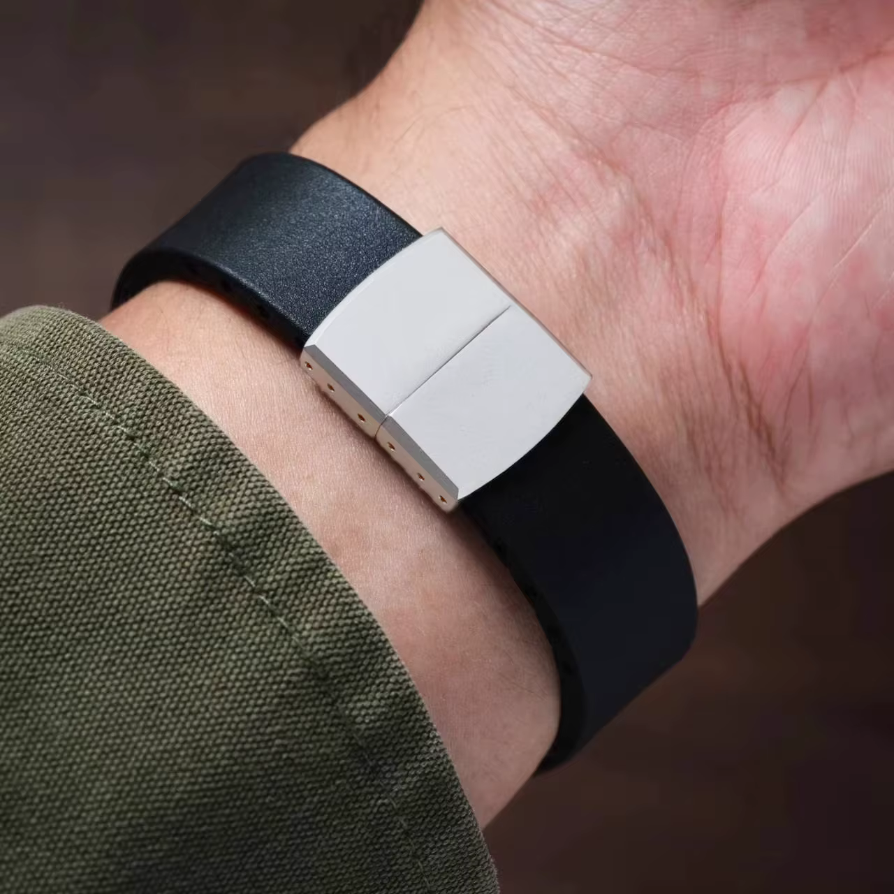 Boucle de montre déployante en acier inoxydable 316L