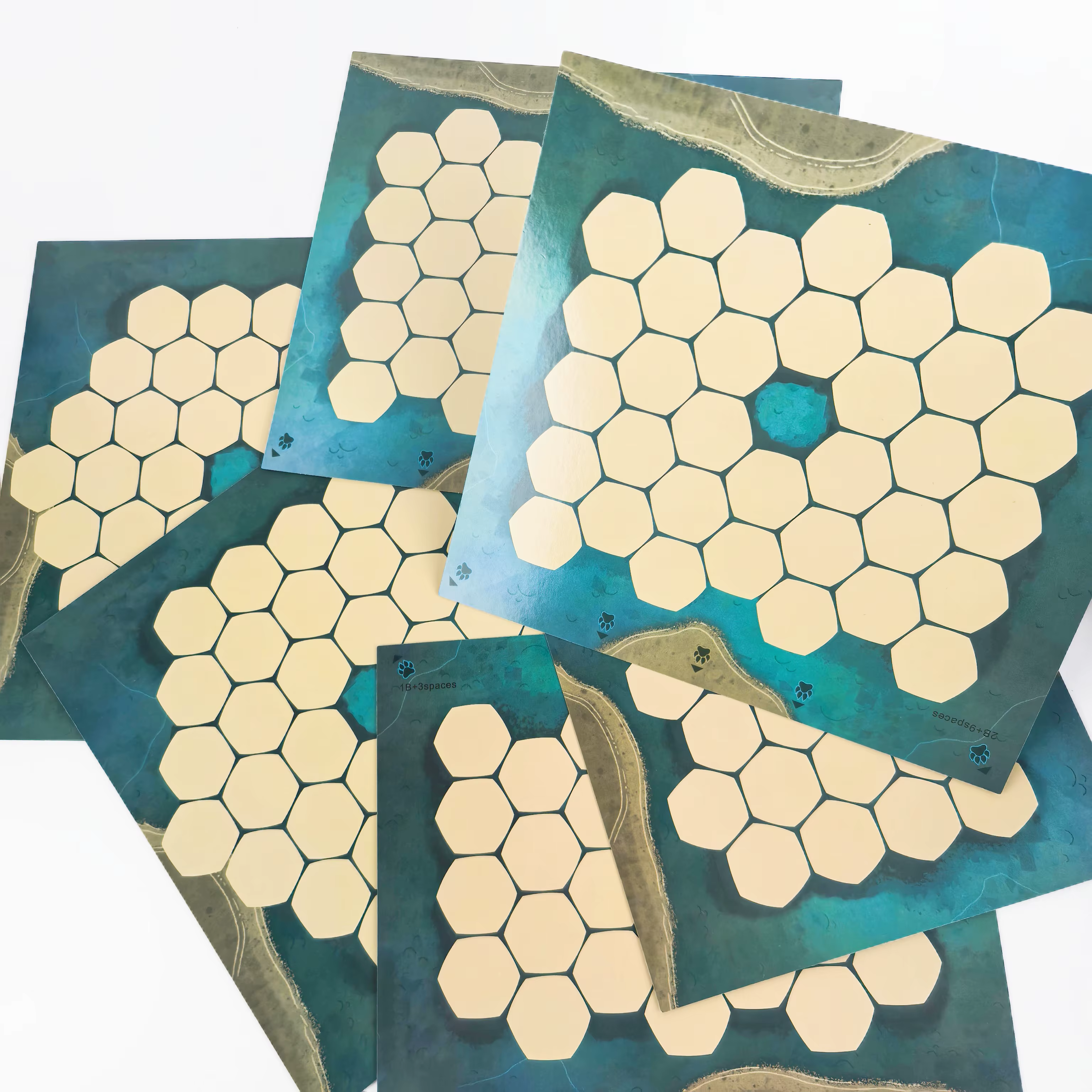 Accessoires de jeu Harmonies Map Expansion Pack | Ensemble de 6 nouveaux jeux de plateaux | Nécessite le jeu de base pour jouer | Ajoute variété et stratégie