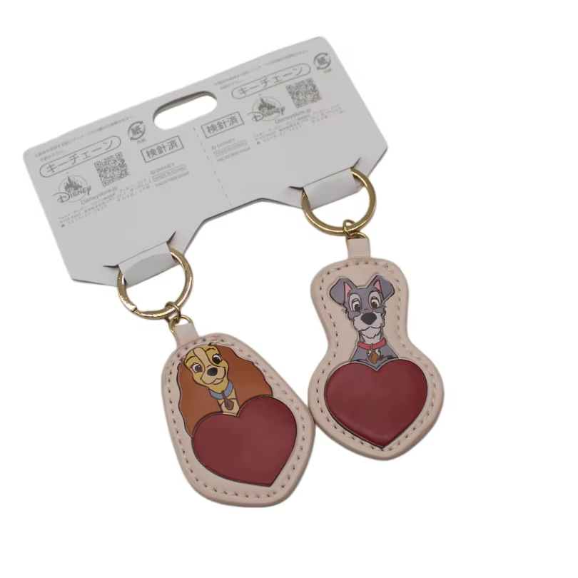 Figurines de dessin animé Lady and The Tramp Mickey Minnie WINNIE THE POOH, jouets amusants, porte-clés, décoration, cadeaux pour enfants, 6 pièces