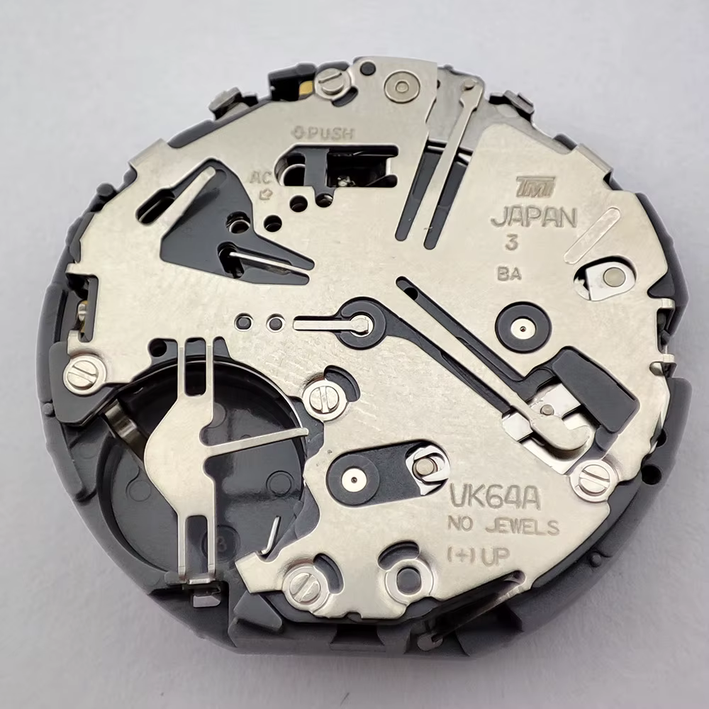 WatchVK64 mouvement VK64A avec batterie