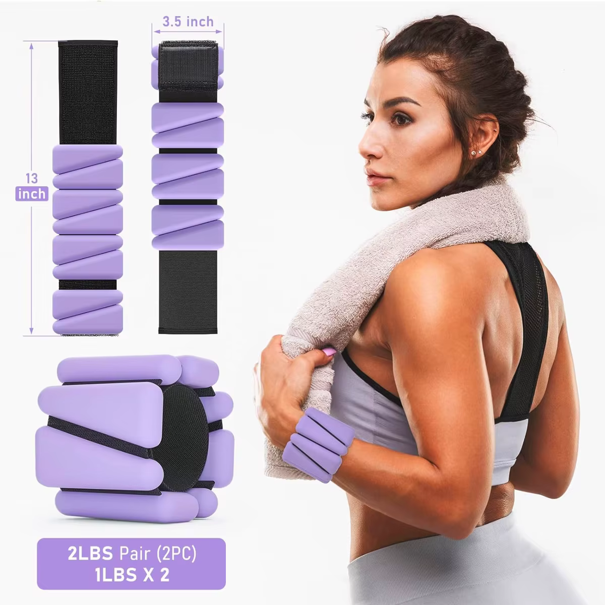 Poids de poignet, poids de cheville pour femmes et hommes