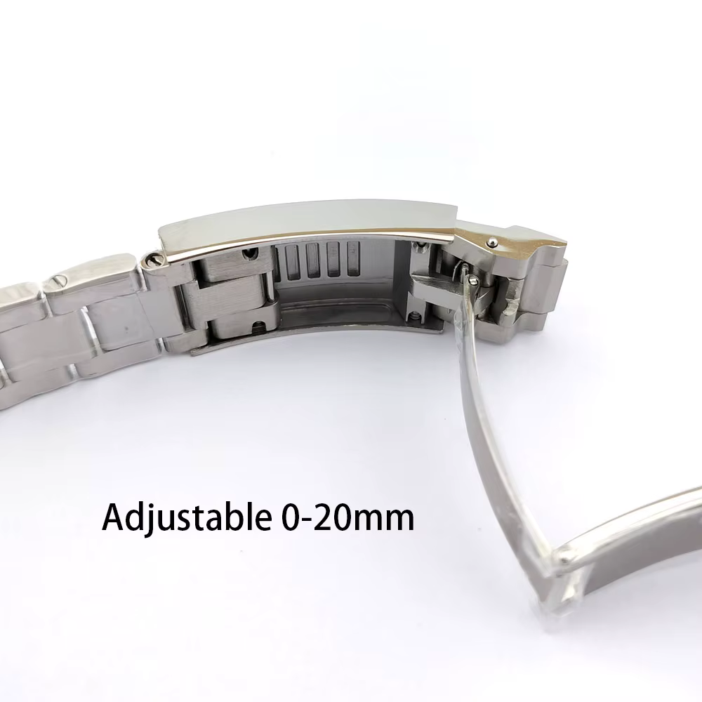 Boîtier de montre Gstuff 40MM Verre saphir à rotation bidirectionnelle adapté au mouvement NH-34