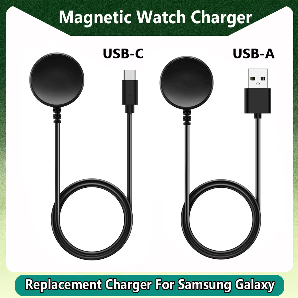 Chargeur de remplacement pour Samsung Galaxy Watch 7/6/6 Classic/5/5 Pro/4/4 Classic