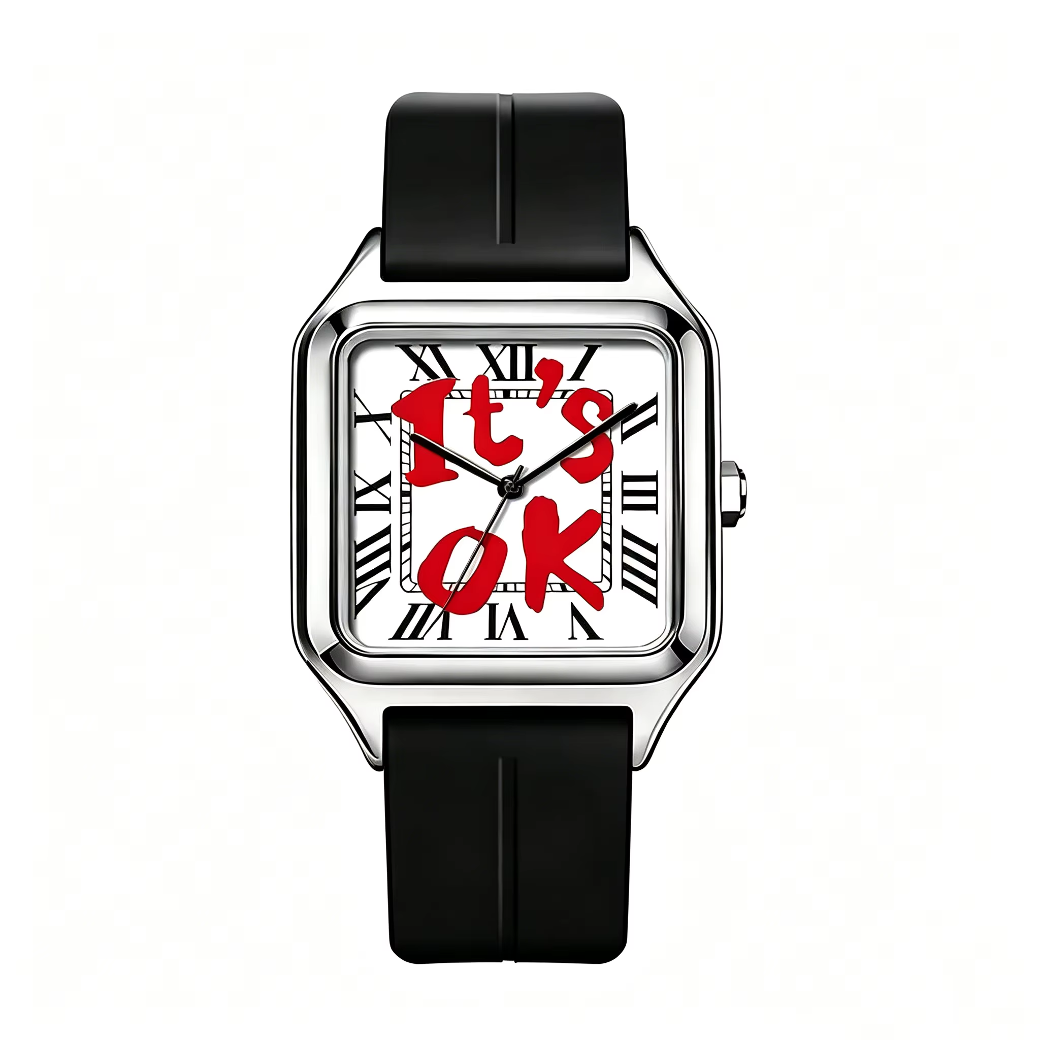 Montre carrée de luxe pour homme