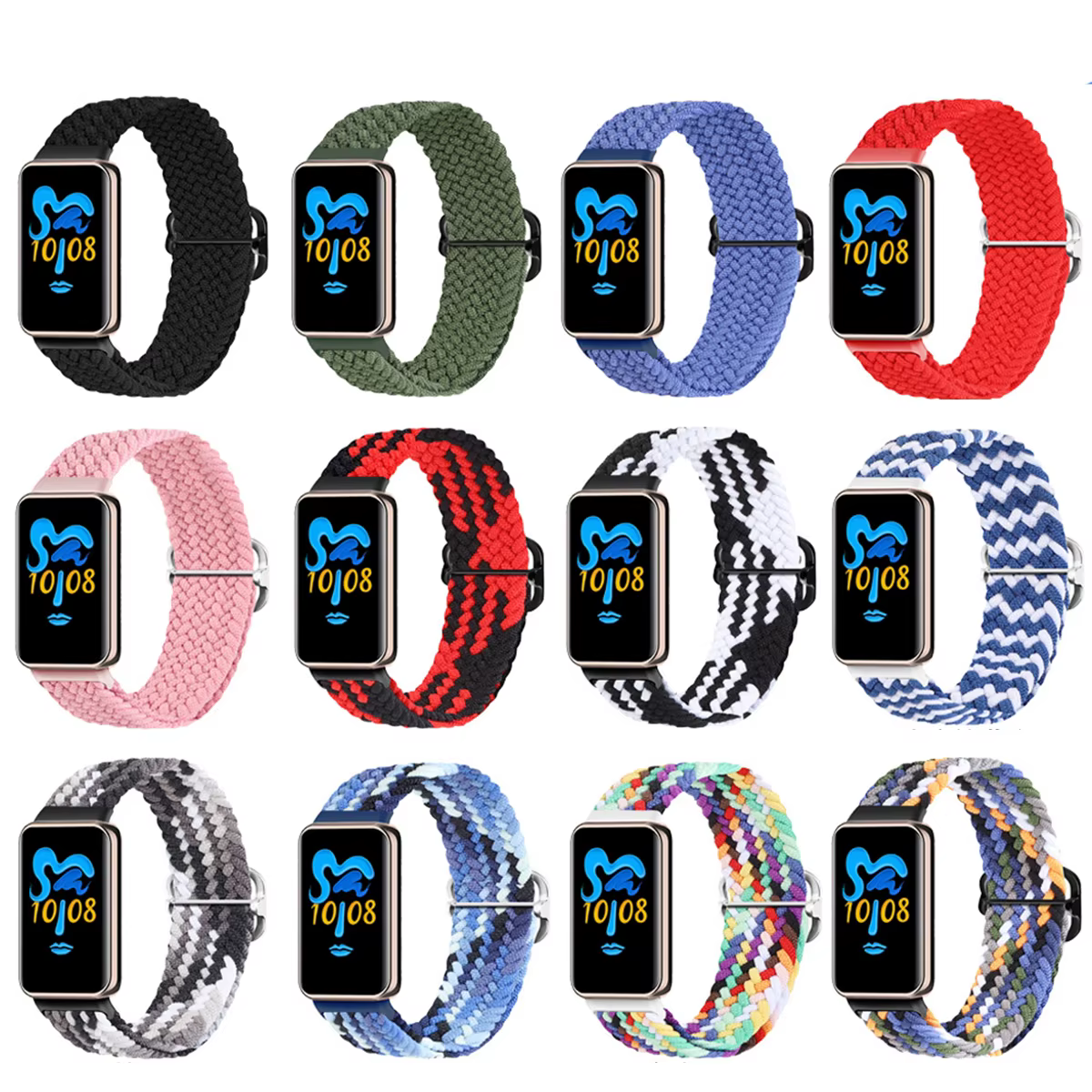 Bracelet Solo en Nylon élastique pour Honor Band 9