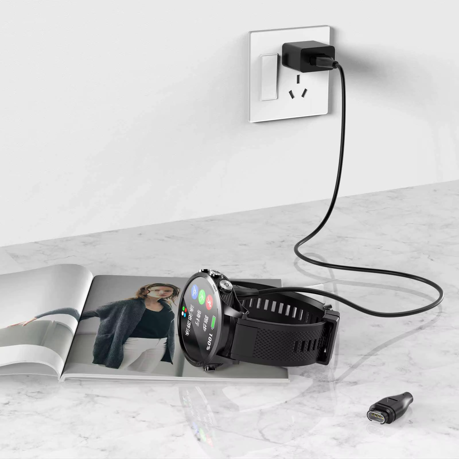 Chargeur de montre USB 100cm