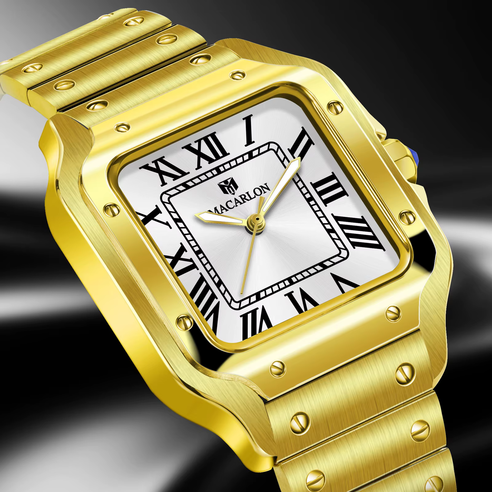 Montre mécanique MACARLON Design China NH35 pour homme