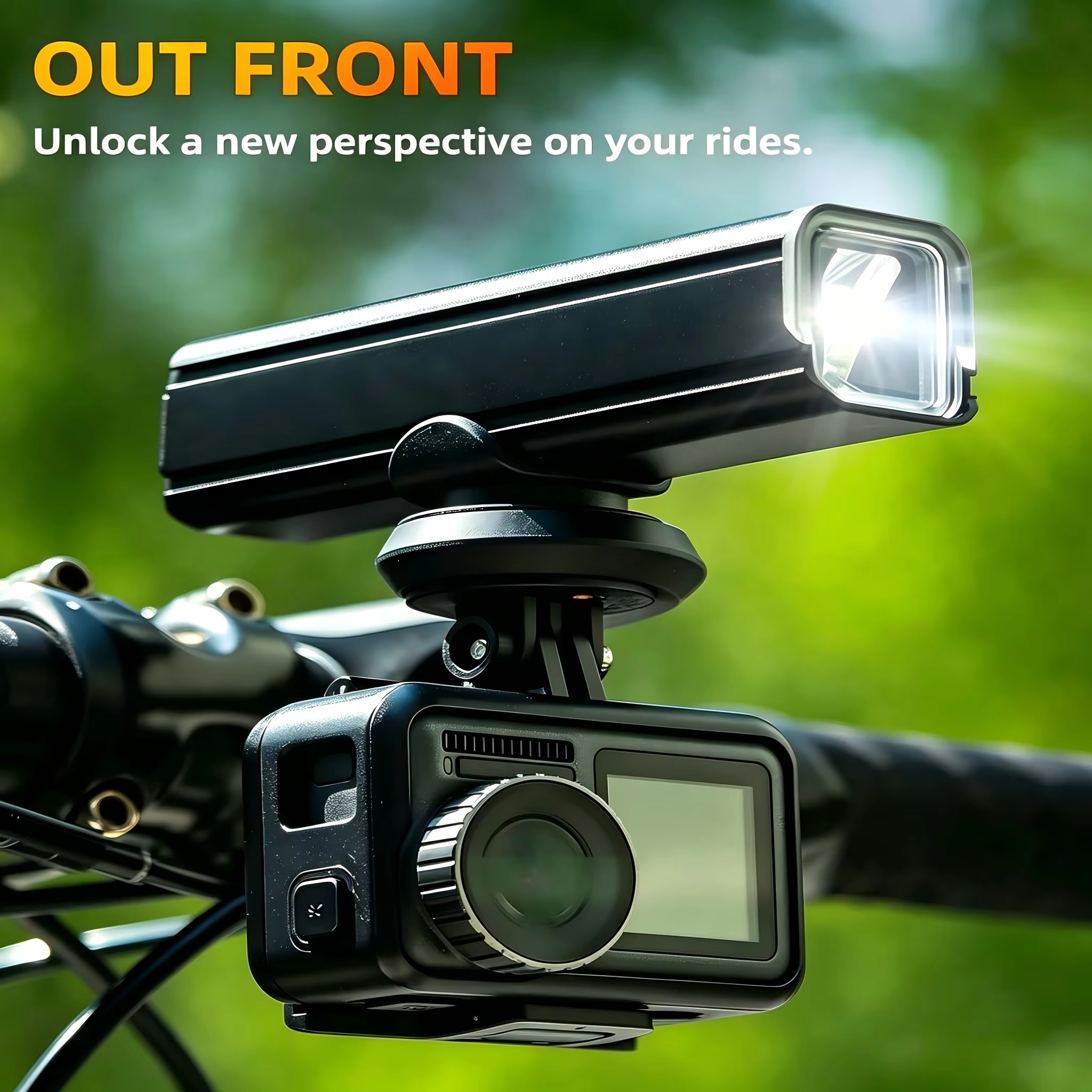 Support de guidon pour ordinateur de vélo S2, support durable en ABS pour Garmin XOSS IGPSPORT Magene Coospo, VTT, vélo de route, GPS, lumière, caméra B