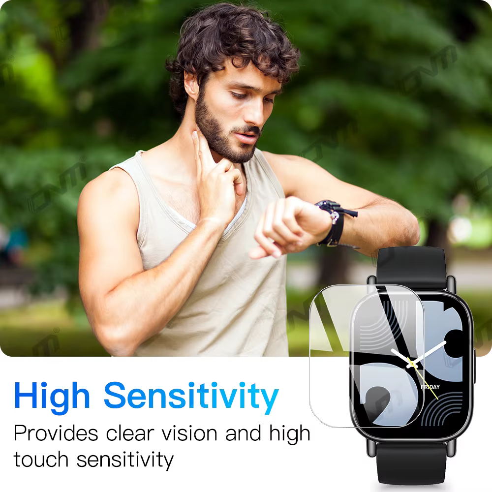 Verre trempé premium 9H pour Xiaomi Redmi Watch 5 4 Lite / Active Smart Watch