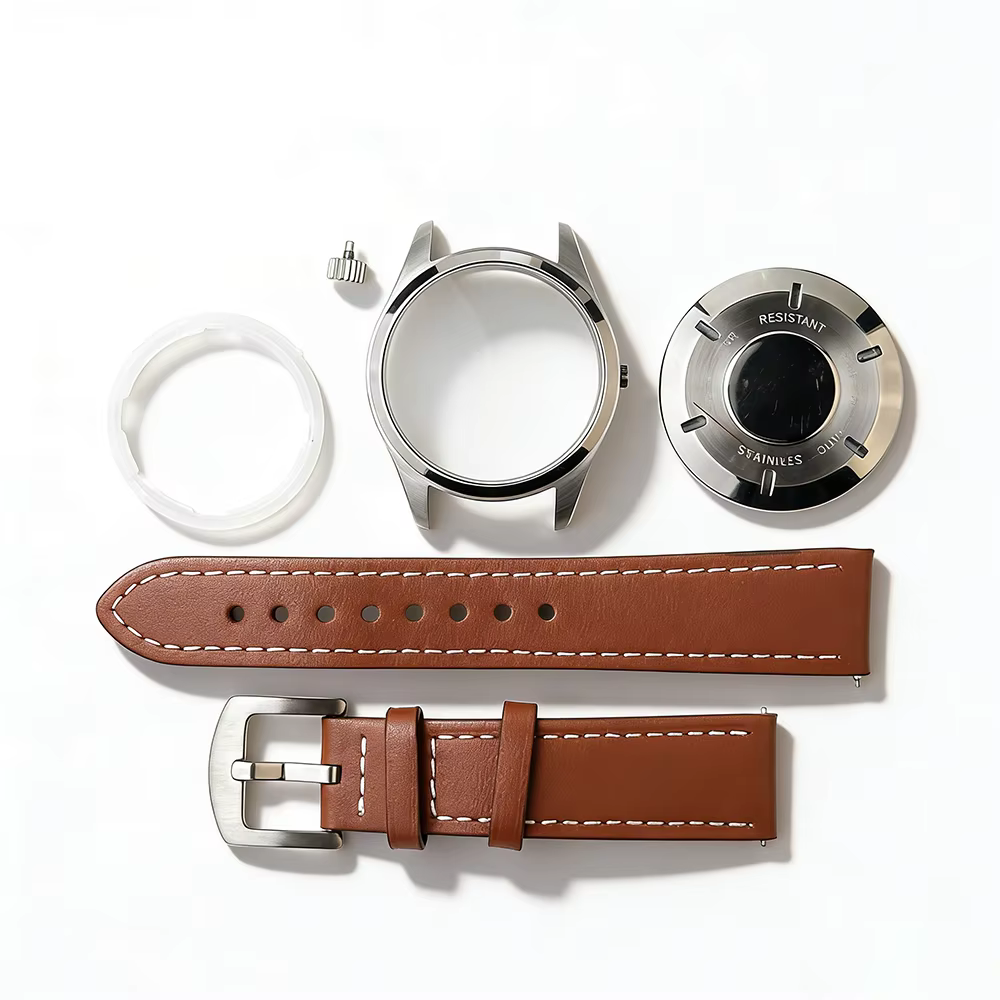 Boîtier de montre pilote 40mm compatible avec cadran 33-34.3mm pour Seiko 5Sports NH35/36/Eta2824