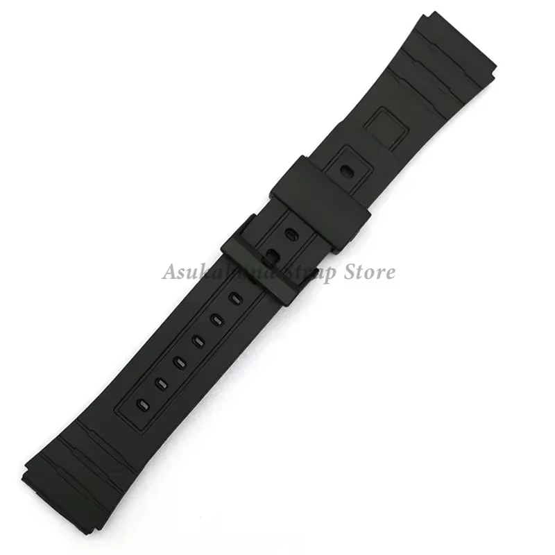 Bracelet en caoutchouc de Silicone pour Casio W800H A158/168 AE1200/1300 F91W F84