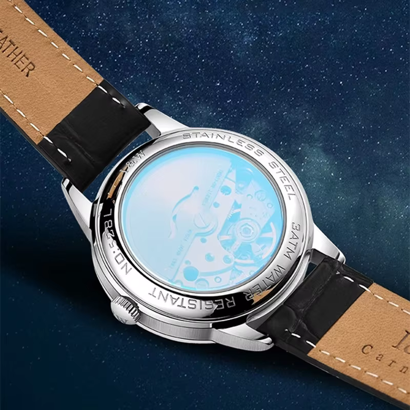CARNIVAL marque de luxe montre mécanique pour femmes dames mode saphir mouvement automatique montres étanche Reloj Mujer
