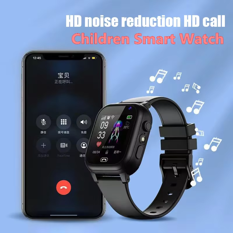 4G enfants montre intelligente pour SOS GPS appel LBS Tracker localisation carte Sim montres horloge multifonctionnelle