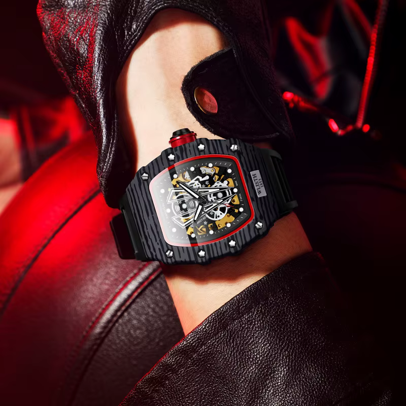 Montres mécaniques à mouvement automatique pour hommes
