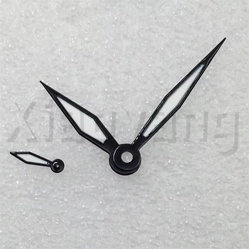 Aiguilles de montre vert lumineux noir or Rose or bleu main adaptée ETA 6497 6498 ST3600 3620 mouvement