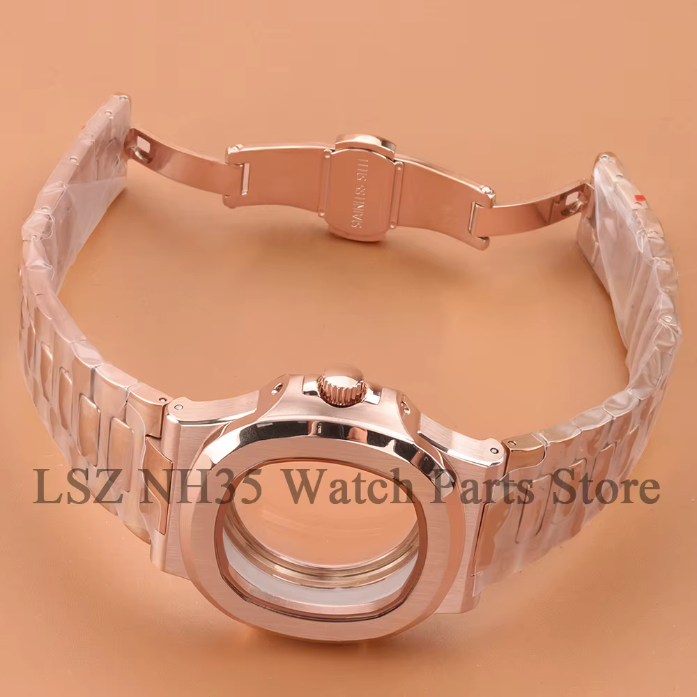 Boîtier de montre carré Nautilus modifié MOD 40mm NH35