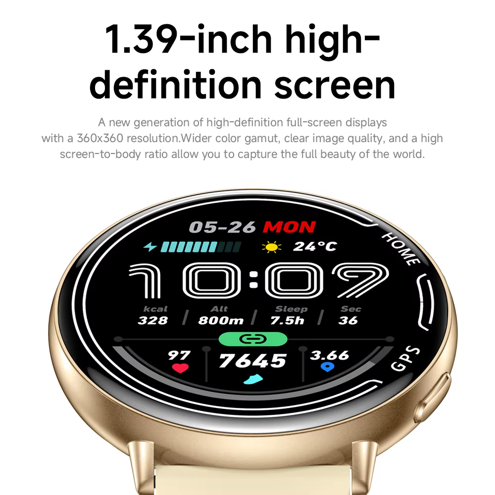 Montre intelligente construite GPS Bluetooth appel Sport de plein air IP68 étanche 100 + Mode
