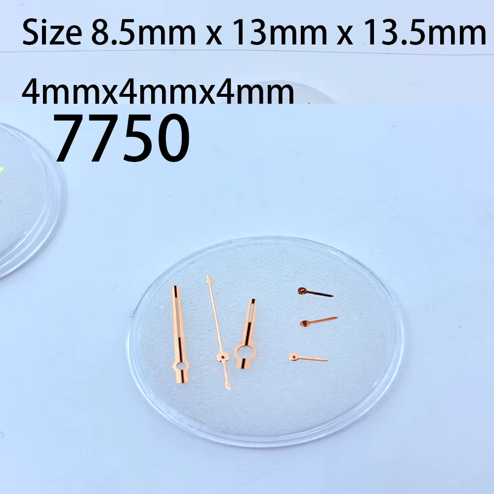 Mouvement 7750 compatible avec les montres RL1X dotées d'aiguilles des heures, des minutes et des secondes 116500 116503 116505 116509