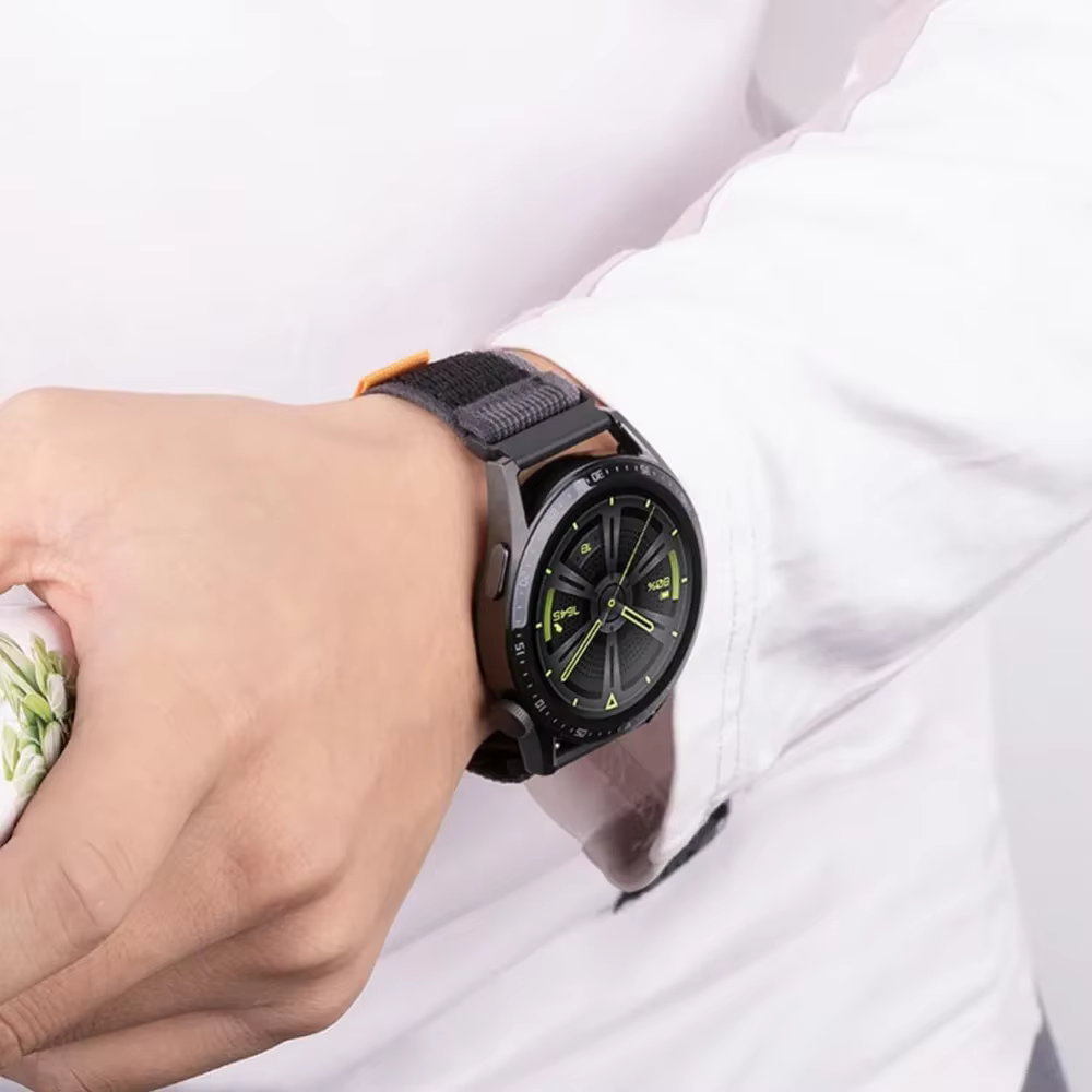 Bracelet en Nylon pour HaiWei Galaxy Watch 7 6 5 4 40mm 44mm classique/Active/Gear S3 Frontier 20mm 22mm bracelet à boucle Sport Amazfit GTS 3 4