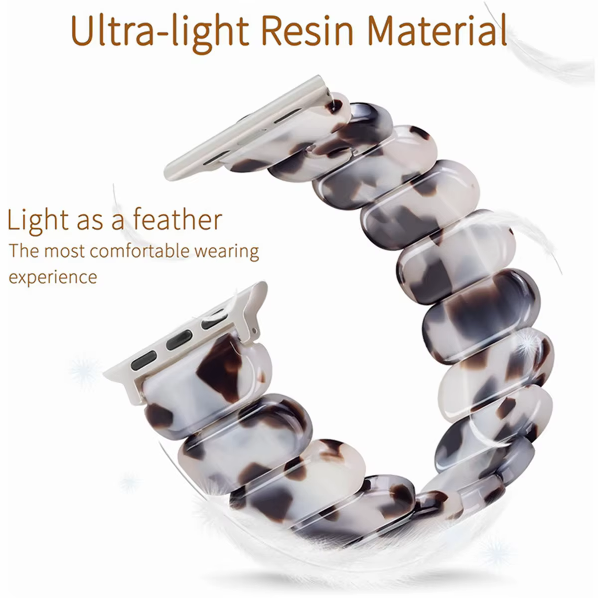 Bracelet en résine pour Apple Watch