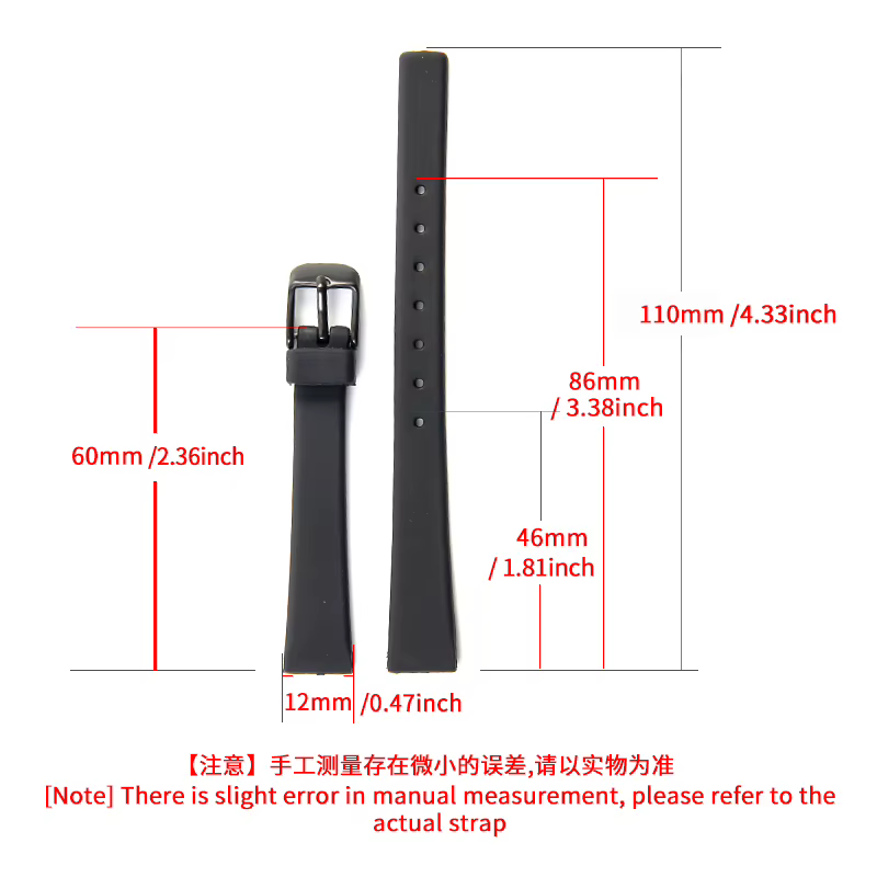 Pour Casio bracelet de montre en résine exquise LQ-139 petite