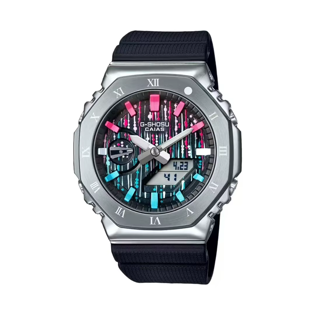 Montre numérique de sport unisexe – Heure mondiale