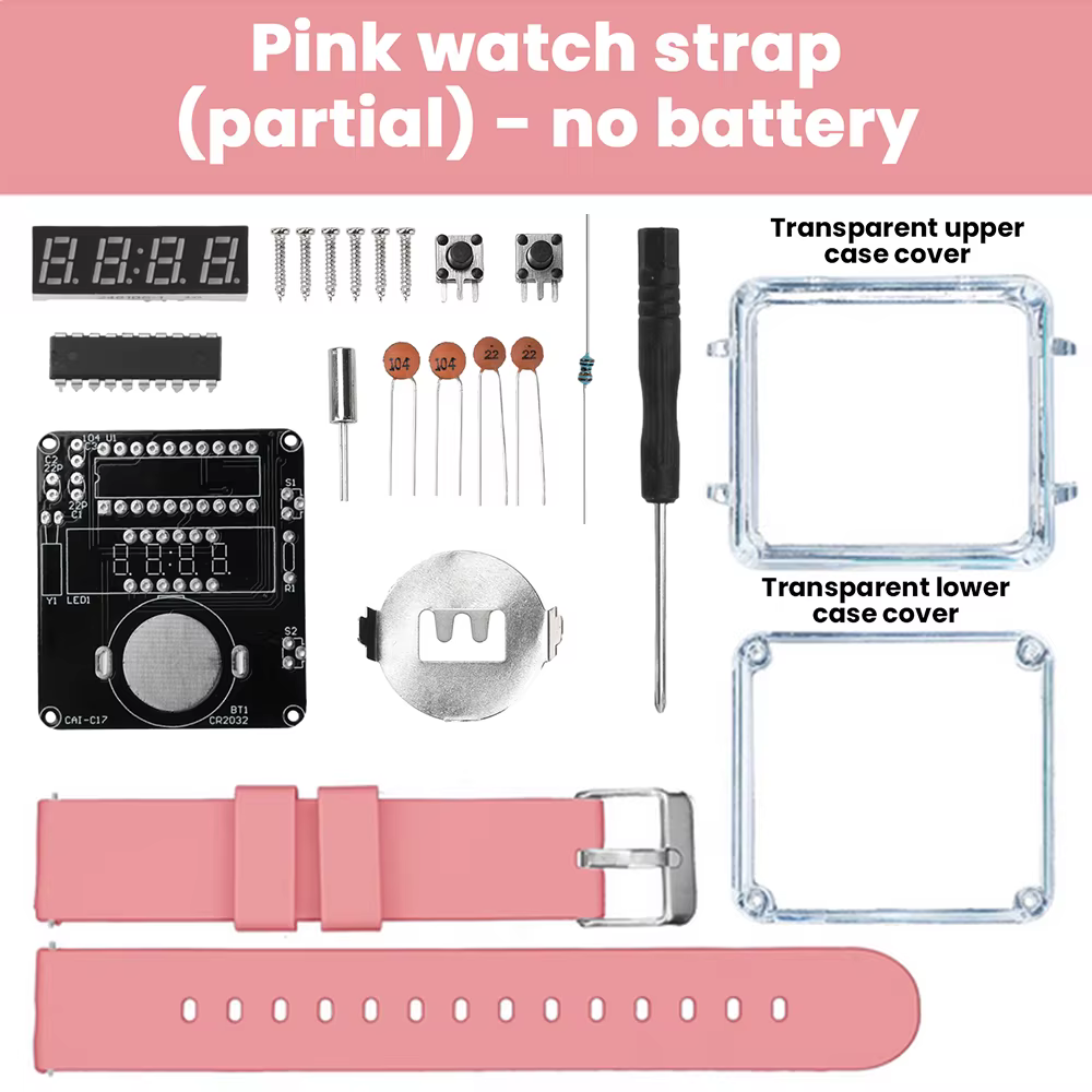 Kit de montre électronique à monter soi-même