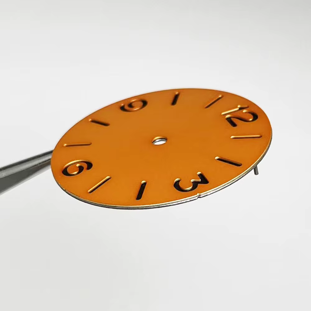 Le cadran de 38, 7 mm convient aux montres automatiques pour hommes ETA6497/6498 ST3600 avec des chiffres arabes rétro