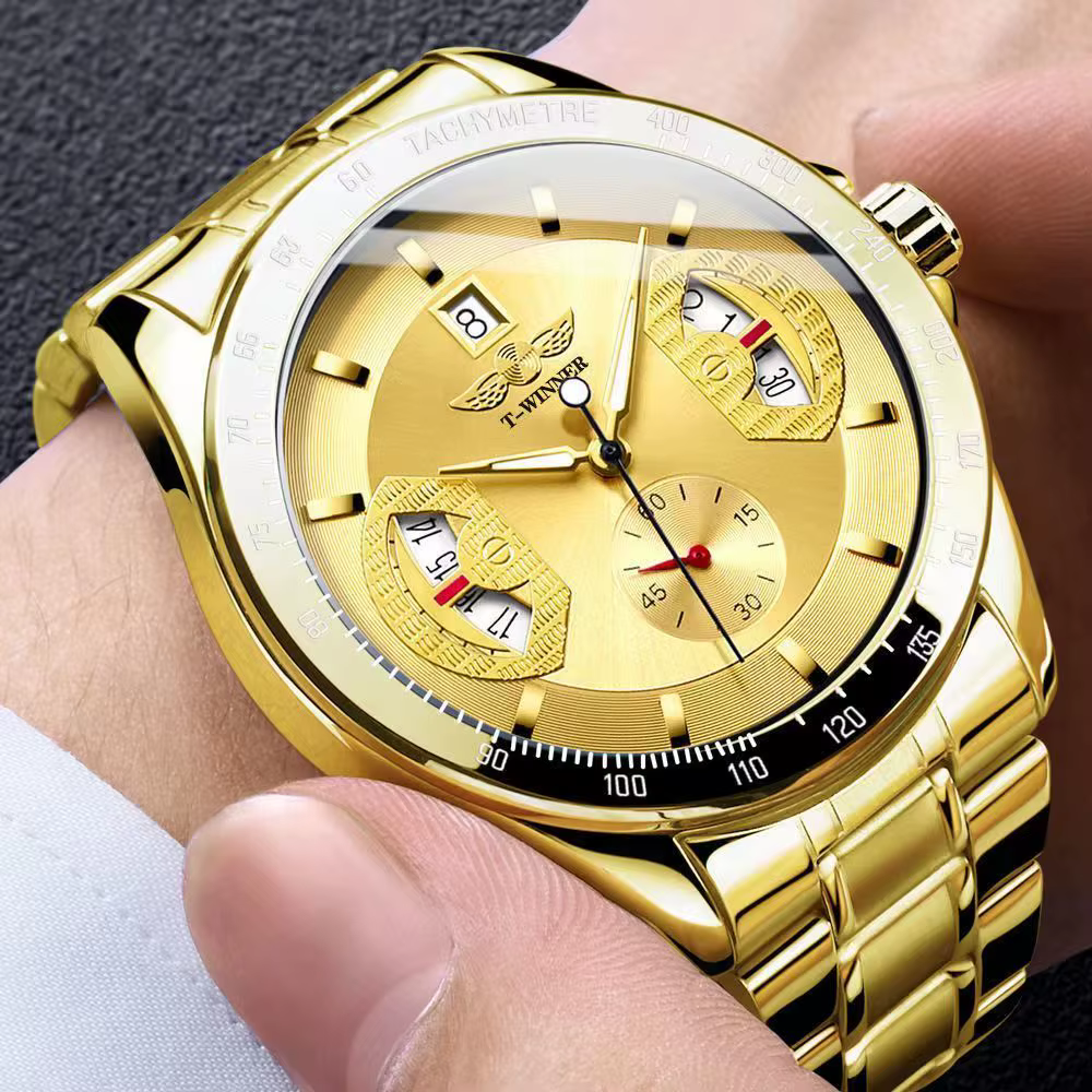 Nouvelle montre mécanique automatique pour homme