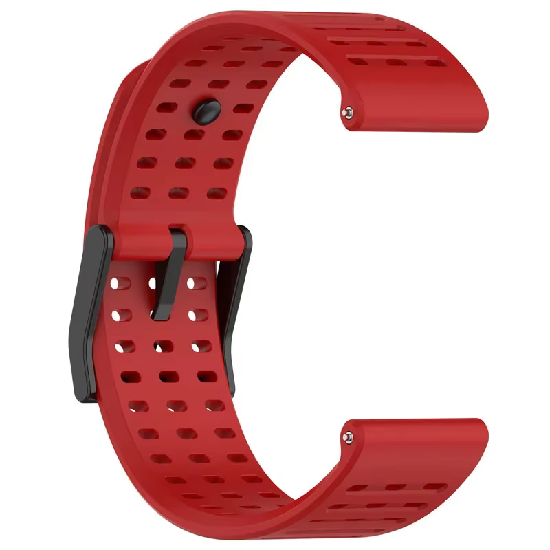 Bracelet de montre en Silicone pour bandes verticales Suunto