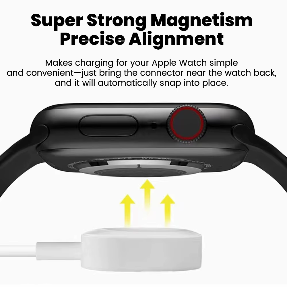Chargeur USB/type-c 1M pour Apple Watch série 10 9 8 7 6 5 4 3 2 SE Ultra édition