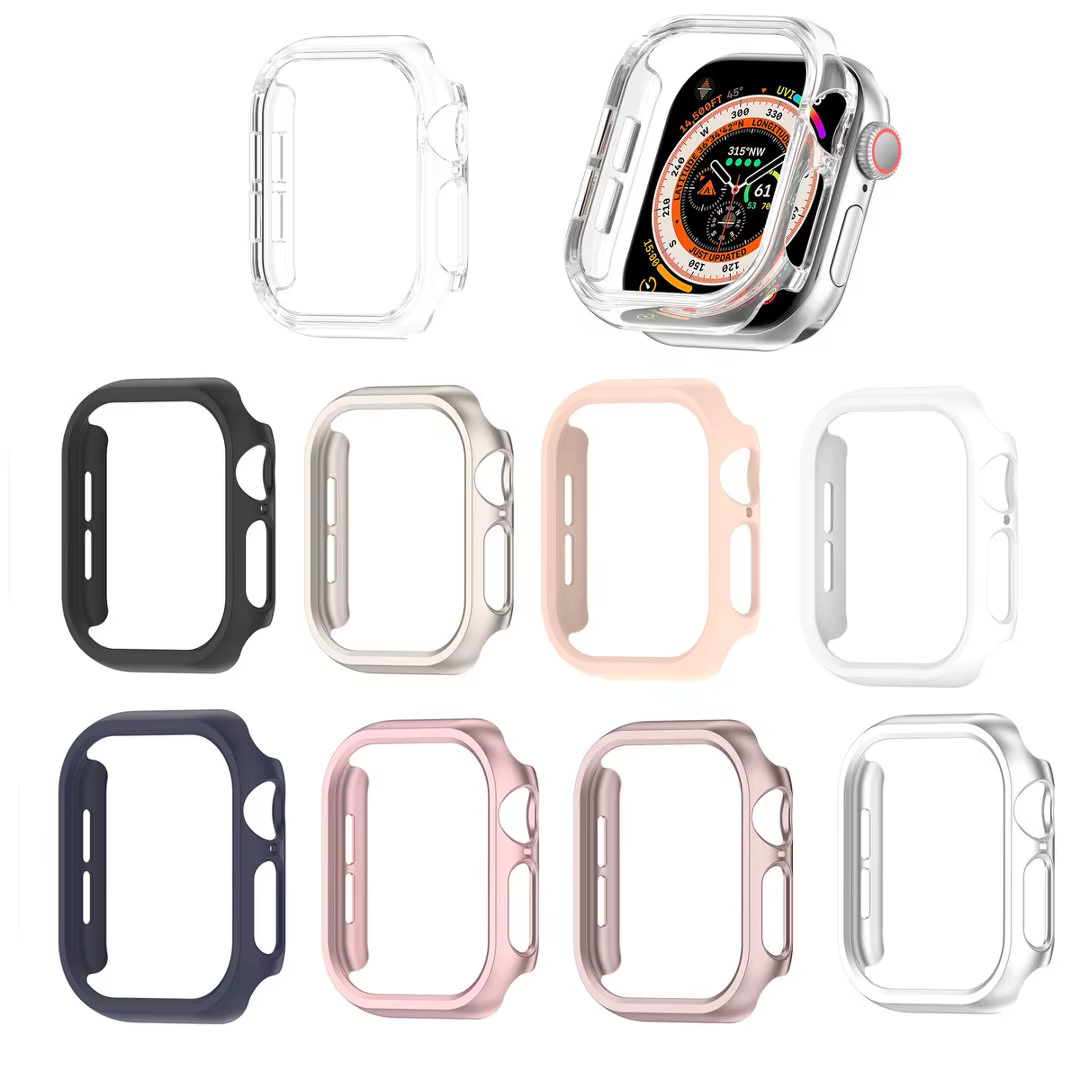 Coque de protection pour Apple Watch Series 10 11 Ultra 2 3 9 8 7 6 5 4 45 41 40 42 44 46 SE 3 Montre intelligente